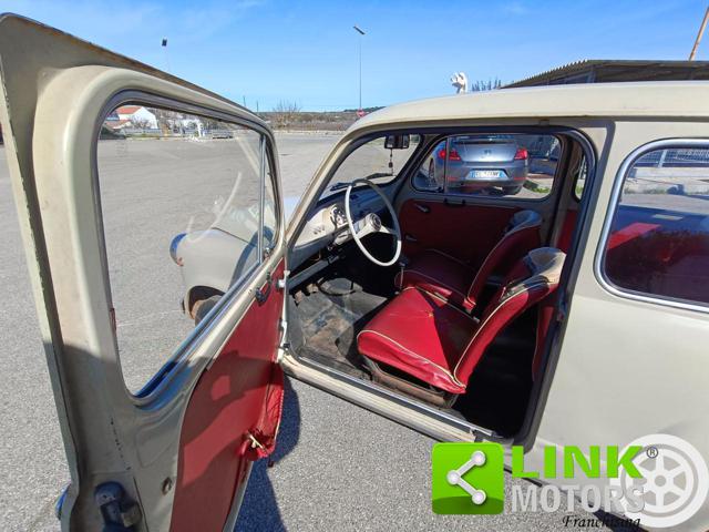 FIAT 600 LIBRETTO E TARGHE ORIGINALI - foto 21