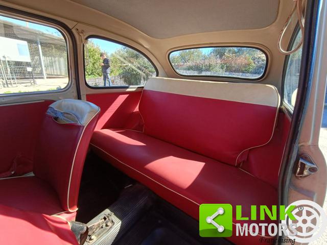 FIAT 600 LIBRETTO E TARGHE ORIGINALI - foto 33