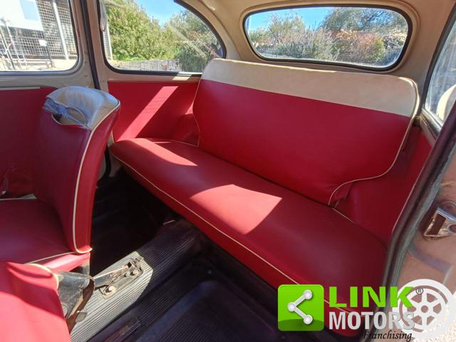 FIAT 600 LIBRETTO E TARGHE ORIGINALI - foto 12