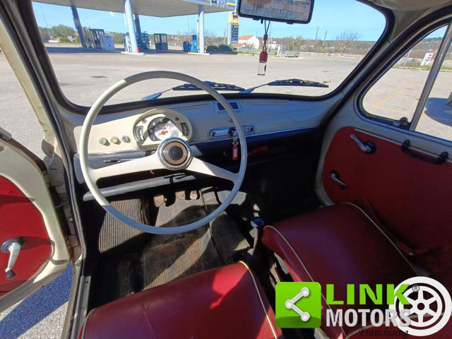 FIAT 600 LIBRETTO E TARGHE ORIGINALI - foto 18