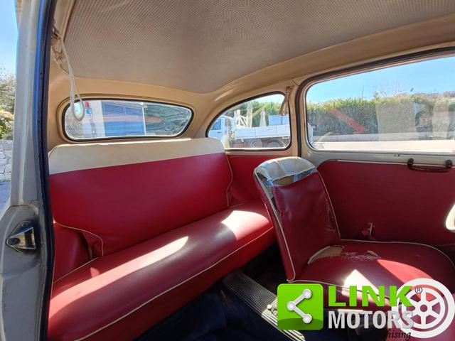 FIAT 600 LIBRETTO E TARGHE ORIGINALI - foto 20