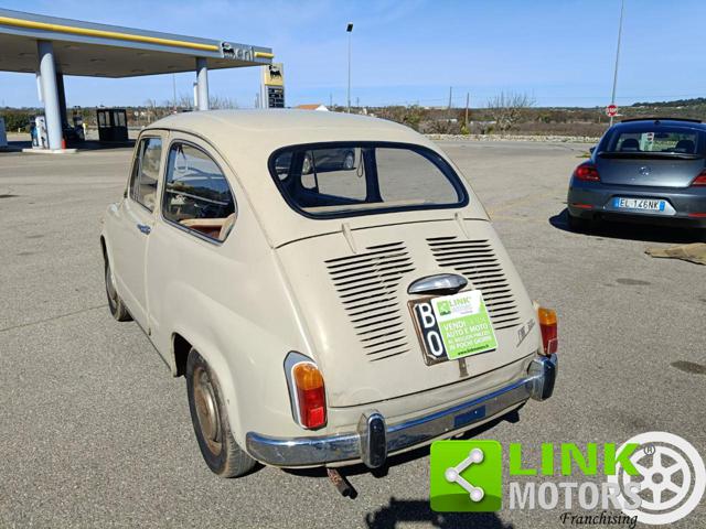 FIAT 600 LIBRETTO E TARGHE ORIGINALI - foto 40