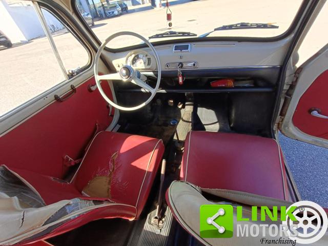FIAT 600 LIBRETTO E TARGHE ORIGINALI - foto 27