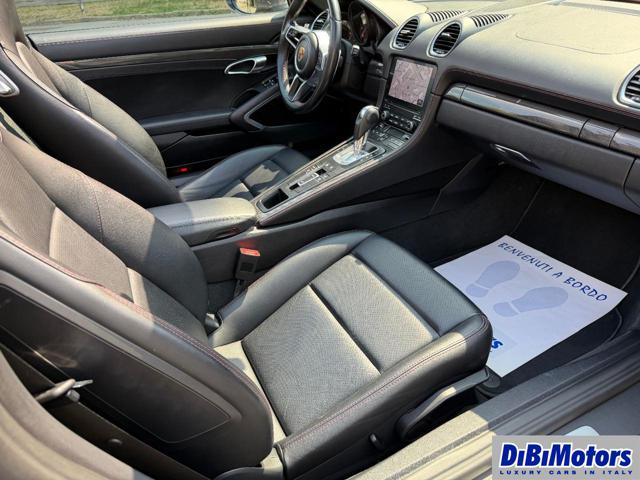 PORSCHE 718 SPYDER 2.0 T GRIGIO AGATA CAPOTTE ROSSA - foto 31