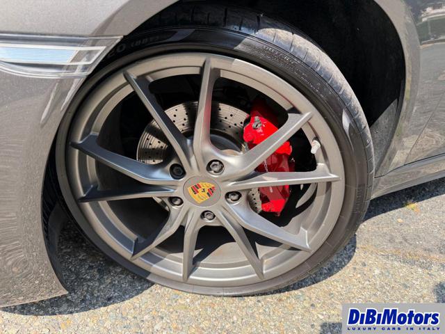PORSCHE 718 SPYDER 2.0 T GRIGIO AGATA CAPOTTE ROSSA - foto 32
