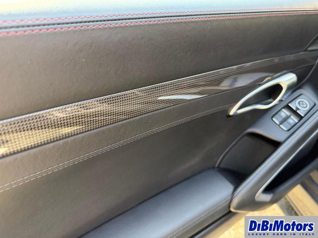 PORSCHE 718 SPYDER 2.0 T GRIGIO AGATA CAPOTTE ROSSA - foto 21