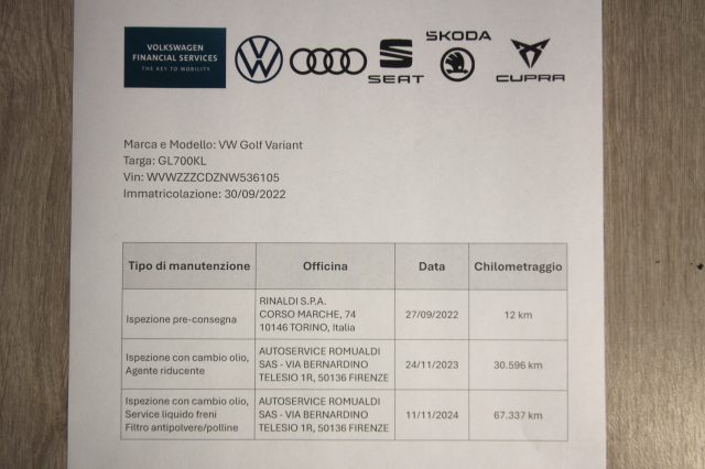VOLKSWAGEN GOLF VARIANT 2.0 TDI SCR LIFE - foto 9