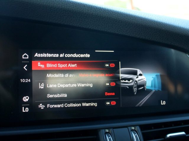 ALFA ROMEO GIULIA VELOCE Q4 210CV ?F1 PELLE CAM UN - foto 29