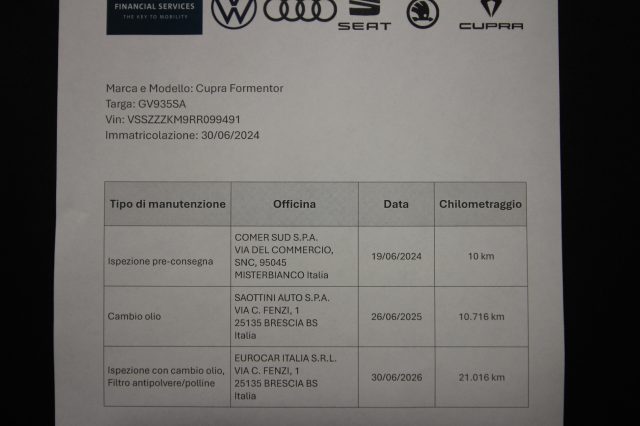 CUPRA FORMENTOR 1.4 E-HYBRID DSG - PREZZO REALE - foto 9