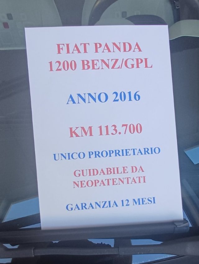FIAT PANDA 1.2 EASYPOWER LOUNGE - foto 14