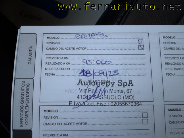 JEEP COMPASS 1.6 MULTIJET II 2WD LIMITED NEOP - foto 11