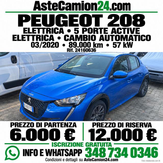 PEUGEOT 208 ASTA LIBERA ASTECAMION24.COM