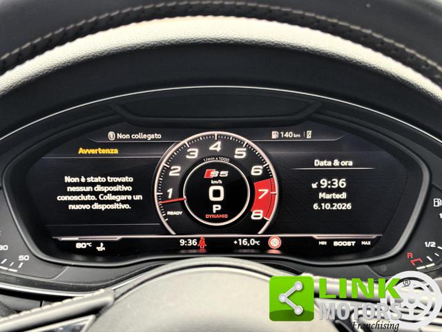 AUDI S5 SPORTBACK 3.0 TFSI QUATTRO S LIN - foto 17