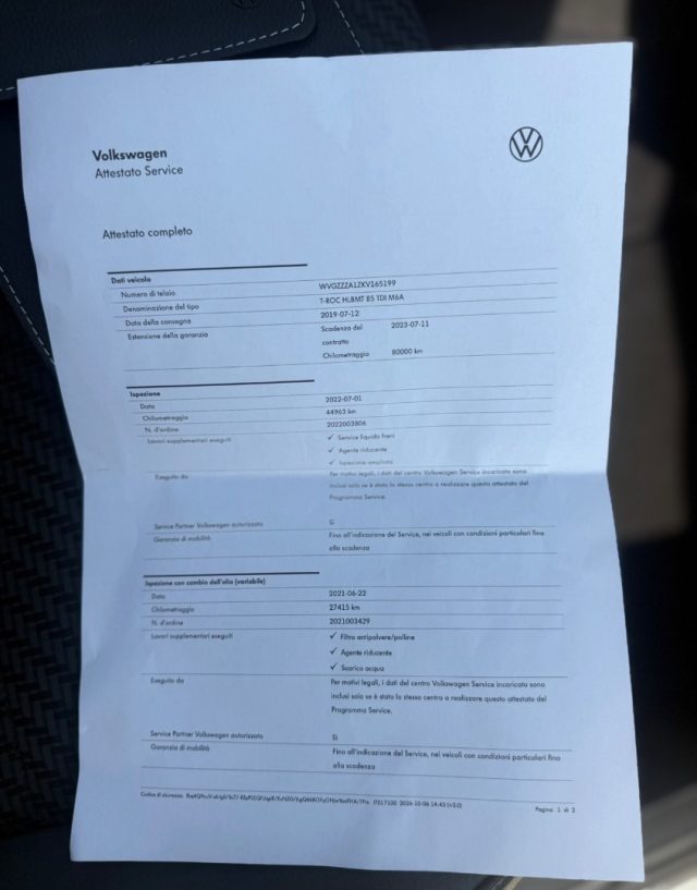 VOLKSWAGEN T-ROC R-LINE TETTO APRIBILE-GARANZIA - foto 17