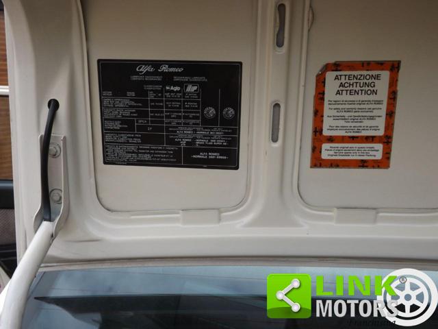 ALFA ROMEO 75 2.0 CARBURATORI PRIMA SERIE BEN  - foto 45
