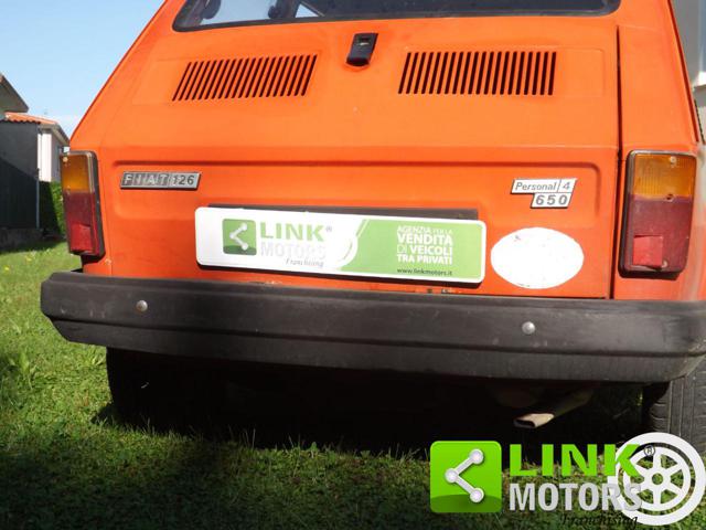 FIAT 126 650 PERSONAL 4 IN ORDINE CON MOT - foto 16