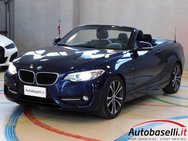 BMW 220 D CABRIO SPORT AUTOMATICA 190CV 
