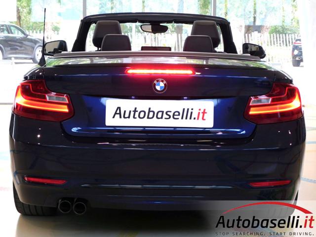 BMW 220 D CABRIO SPORT AUTOMATICA 190CV  - foto 14