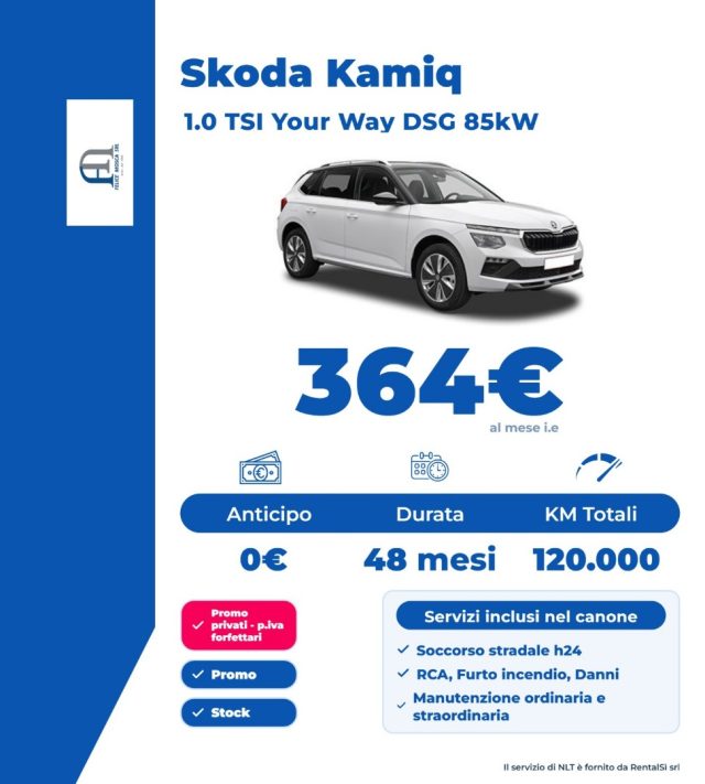 SKODA KAMIQ 1.0 TSI YOUR WAY 85KW