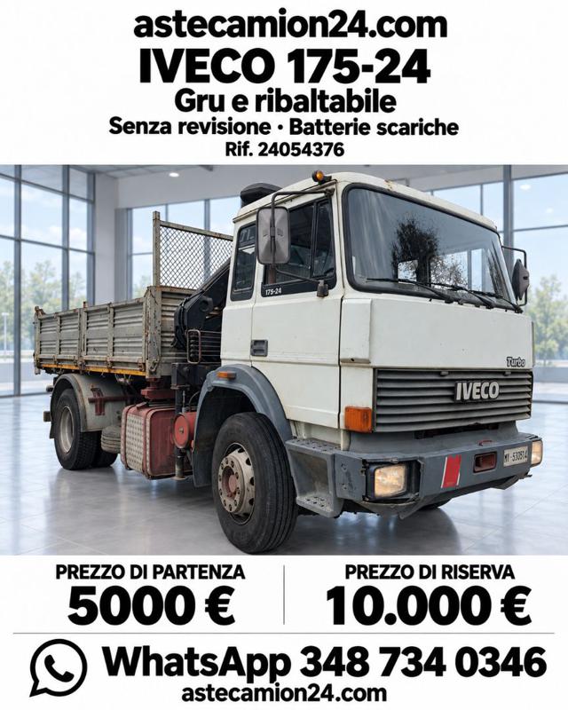 IVECO DAILY RIBALTABILE GRU MOTORE IBRIDO DI - foto 7