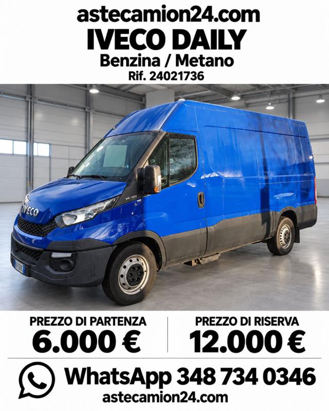 IVECO DAILY RIBALTABILE GRU MOTORE IBRIDO DI - foto 6