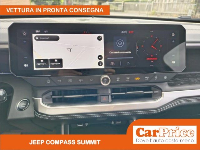 JEEP COMPASS MY26 E-HYBRID 145CV EDCT6 SUMMIT - foto 15