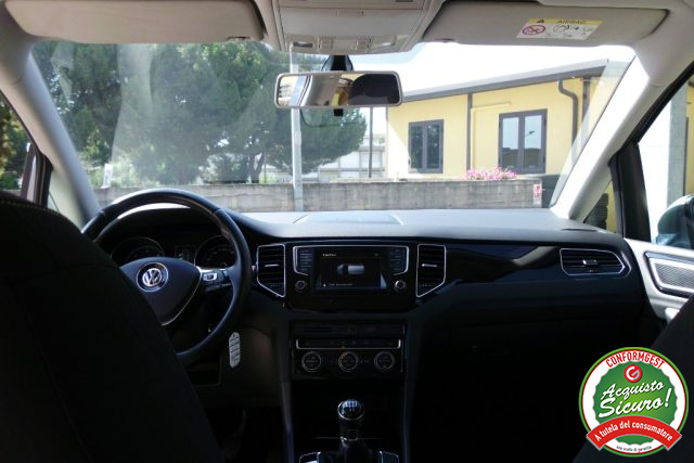 VOLKSWAGEN GOLF SPORTSVAN 1.6 TDI 110 CV BUSINESS BLUEMOTI - foto 14