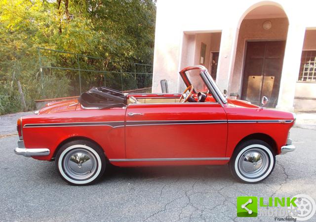 AUTOBIANCHI BIANCHINA CABRIOLET  1960 PRIMA SERIE TARG - foto 9