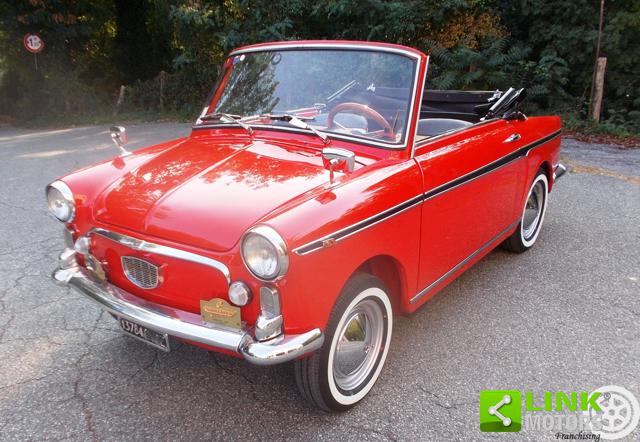 AUTOBIANCHI BIANCHINA CABRIOLET  1960 PRIMA SERIE TARG - foto 12