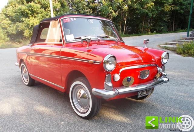 AUTOBIANCHI BIANCHINA CABRIOLET  1960 PRIMA SERIE TARG - foto 6