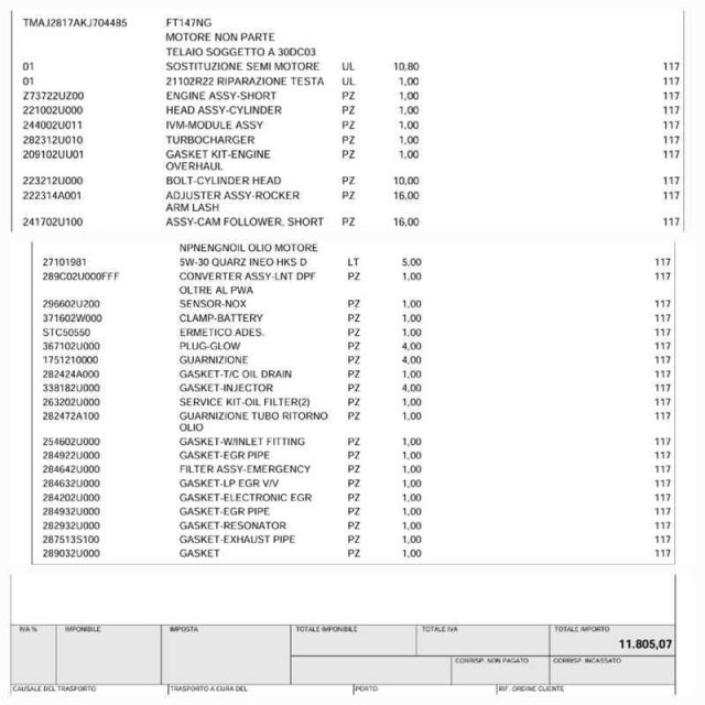 HYUNDAI TUCSON 1.6 CRDI MOTORE SOSTITUITO HYUND - foto 21
