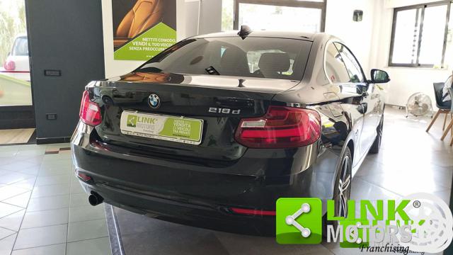 BMW 218 D COUPE'  2.0 150 CV SPORT AUTOM - foto 4