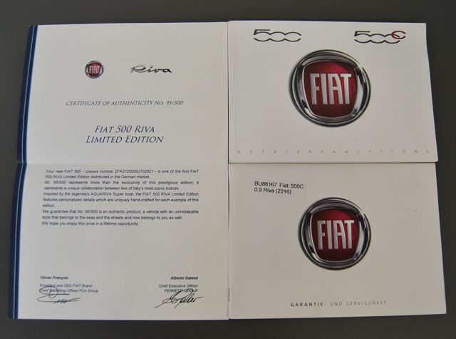 FIAT 500C 0.9 TWINAIR TURBO 105CV RIVA 095 - foto 13