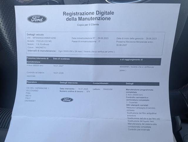 FORD FOCUS 1.0 ECOBOOST HYBRID 125 CV 5P. S - foto 19