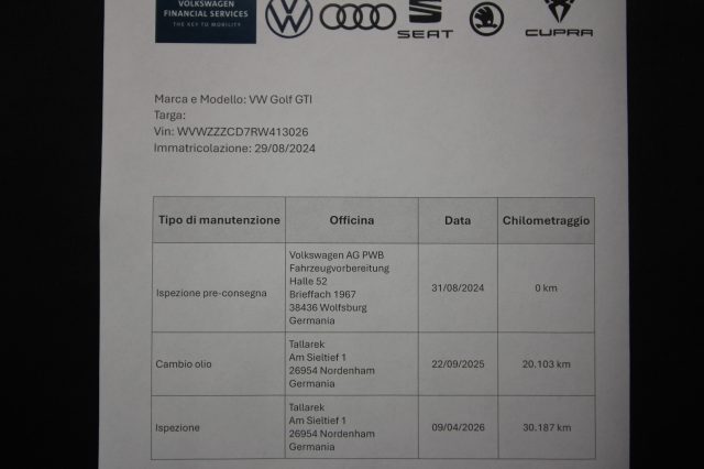 VOLKSWAGEN GOLF 8.5 - 2.0 TSI DSG GTI - PREZZO R - foto 9