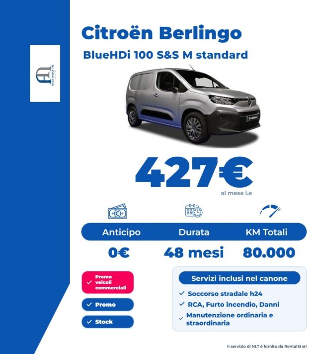 CITROEN BERLINGO BLUEHDI 100 S&S M