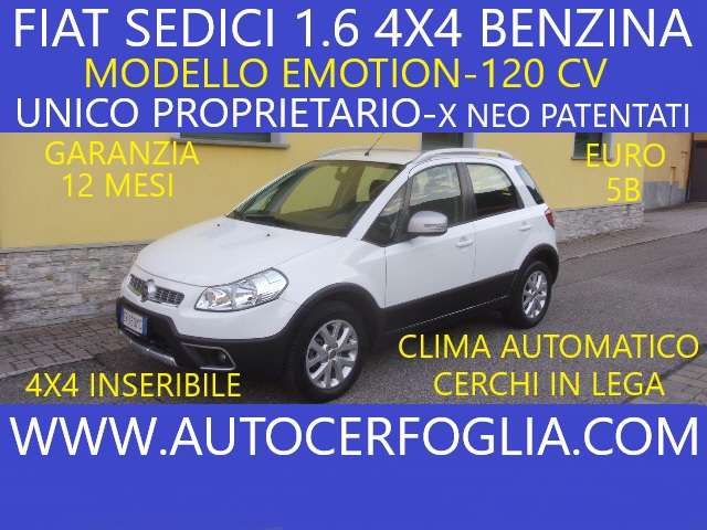 FIAT SEDICI 1.6 16V EMOTION 4X4 120CV-UNICO 