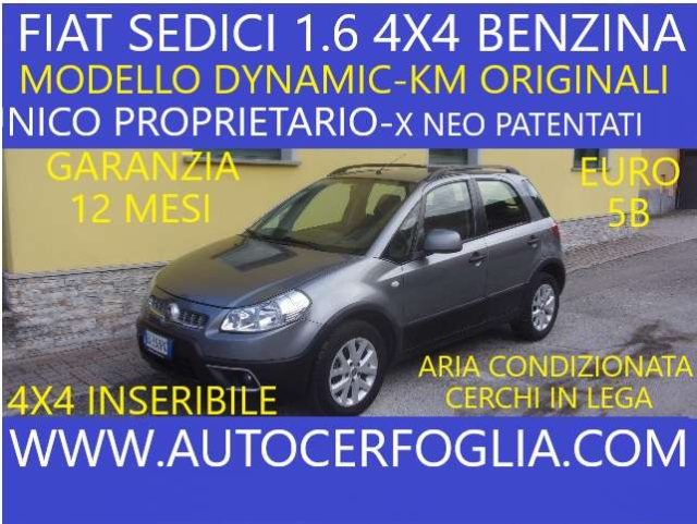 FIAT SEDICI 1.6 16V DYNAMIC 4X4 120CV-UNICO 