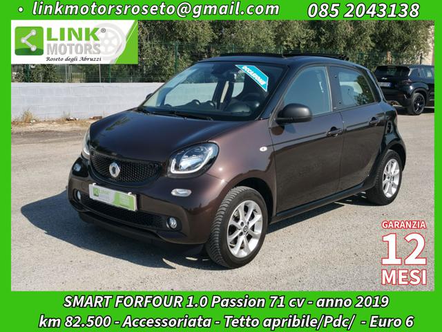 SMART FORFOUR 70 1.0 PASSION / TETTO APRIBILE/ - foto 12