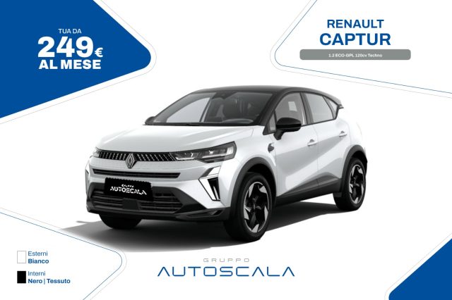 RENAULT CAPTUR 1.2 ECO-GPL 120CV TECHNO