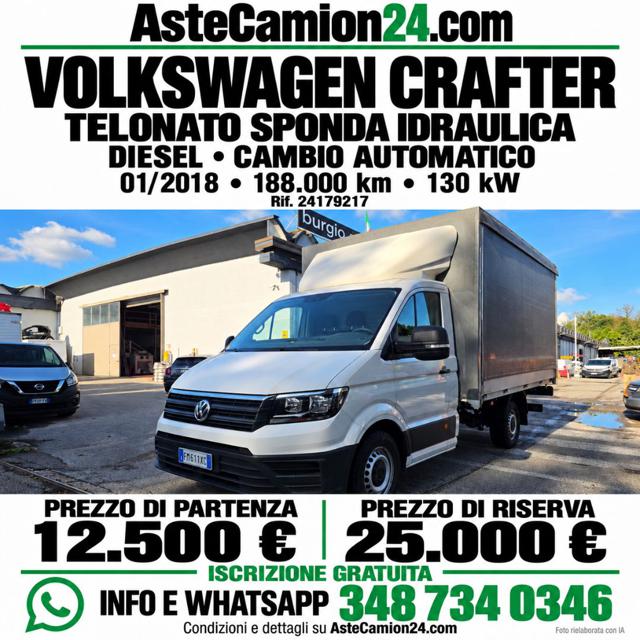 VOLKSWAGEN CRAFTER TELONATO SPONDA IDRAULICA