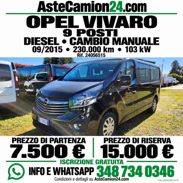 OPEL VIVARO 9 POSTI ASTECAMION24.COM
