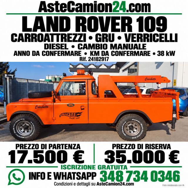 LAND ROVER DEFENDER CARROATTREZZI