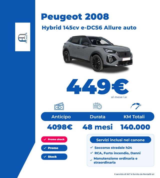 PEUGEOT 2008 HYBRID 110 E-DCS6 ALLURE - foto 2