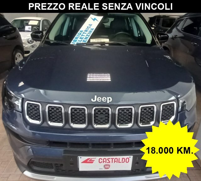 JEEP COMPASS 1.3 TURBO T4 190 CV 4XE PHEV AT6