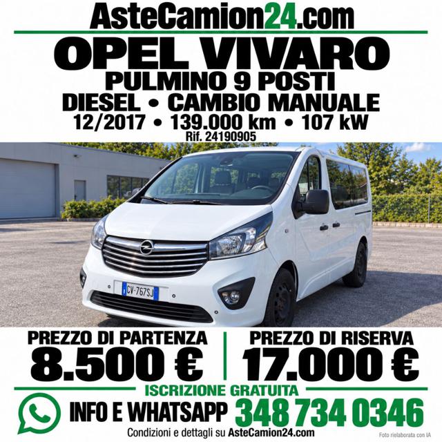 OPEL VIVARO ASTA LIBERA ASTECAMION24.COM