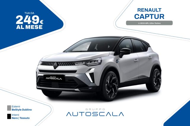 RENAULT CAPTUR 1.2 ECO-GPL 120CV TECHNO