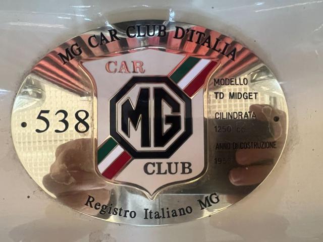 MG TD MIDGET 1250 MG CLUB ORO ASI-CRS - foto 11
