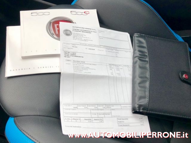 FIAT 500 1.2S 69CV  AZZURRO ITALIA UCONNE - foto 9