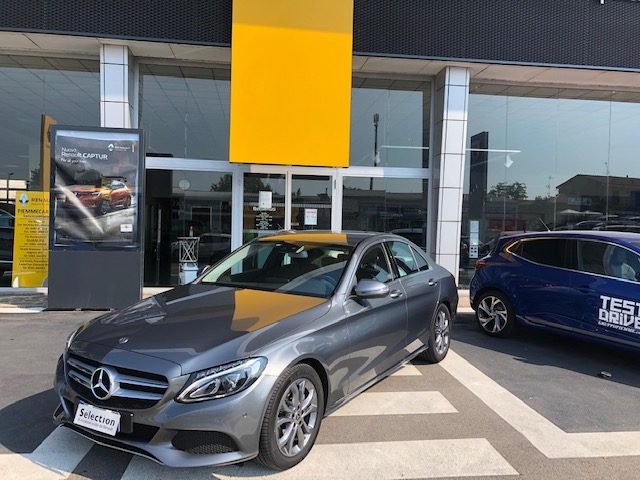 mercedes-benz c 220 d auto sport doppio treno gomme anno 2017